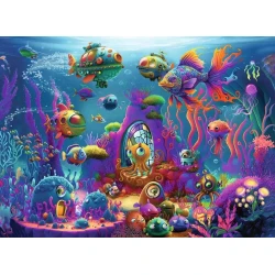 Ravensburger Puzzle Nezemljani v oceanu XXL 150 kosov