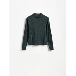 Reserved - Bluza s mešavinom metalik prediva