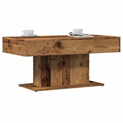 Klub stolić staro drvo 96x50x45 cm inženjerski drvo