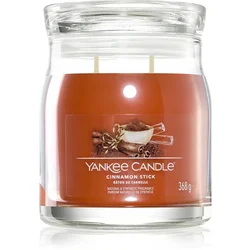 shumee Cimetova palčka - Yankee Candle Signature - Srednja sveča z dvema stenjema - Novo za leto 2022