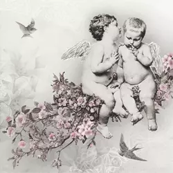 Serviete za decoupage - Angeli - 1kom (decoupage – servietna)