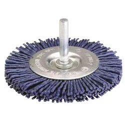 Četka za poliranje Nylon prihvat 6mm plava soft O 75 WOLFCRAFT
