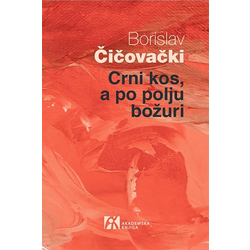 Crni kos, a po polju božuri