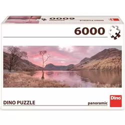 Dino - Puzzle JAZERO V HORÁCH  - 6 000 kosov