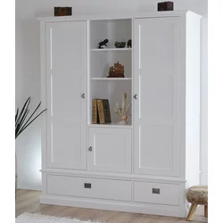 Garderobna omara Wide bela