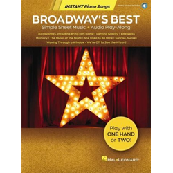 INSTANT PIANO SONGS BROADWAYS BEST + AUDIO ACCESS