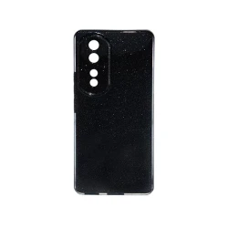 Maska za telefon GLITTER CASE za Huawei Honor 80 Pro DZ1, Crna