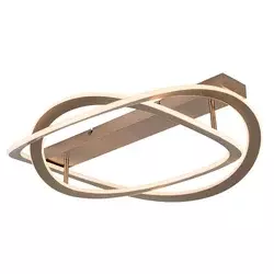 Rabalux Plafonjera Kallira, LED 72W, 3000K, 59cm, Zlatne boje