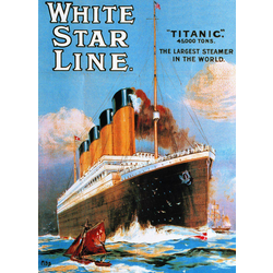 Titanic White Star Line (Puzzle)