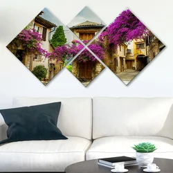 Wallity slika 4MDF145666070, 60x115 cm, 4 dijela