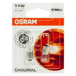 Auto žarulja OS3893-02B Osram T4W 4W 12V (2 Dijelovi)