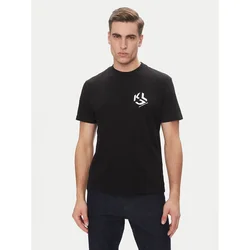 KARL LAGERFELD JEANS Majica črna/bela