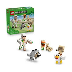 LEGO Minecraft Pustinjski napad jahača pilića 21592, Uzrast 9+