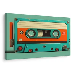 Slika retro magnetofonska kaseta - 90x60