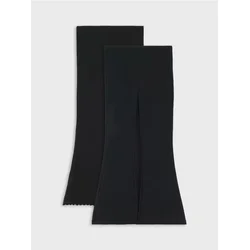 Sinsay - Pamučne flare pantalone 2 pack - šareno