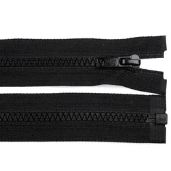 Bone zipper No 5 dolžina 105 cm jakna - črna