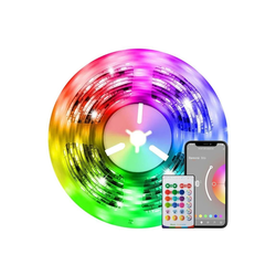 Immax NEO 07775L- LED RGB+CCT prigušiva LED traka 48W/230V 10 m IP65 Wi-Fi Tuya+daljinski upravljač