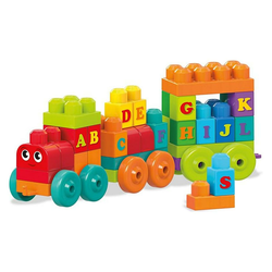 MEGA BLOKS vlak za učenje ABC