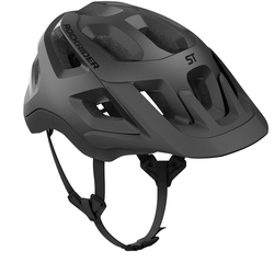 ROCKRIDER Crna kaciga za brdski biciklizam EXPL 500 M