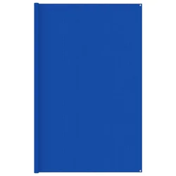 Vidaxl Preproga za šotor 300x600 cm modra HDPE
