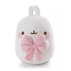 Nici: Molang, plišasti zajček z mašno – 24 cm
