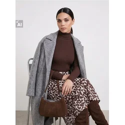 Sinsay - Midi suknja sa leopard dezenom - šareno