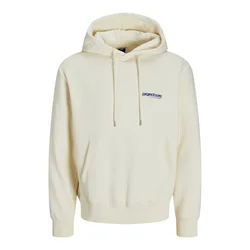 JACK & JONES Majica UNION  pesek / temno modra