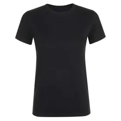 Lacuna getout Ženska t-shirt majica silba kratki rukav crna veličina s ( 5silbbks )