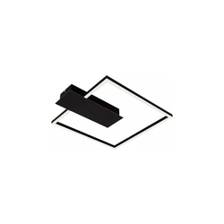 Briloner 3544-015 - LED prigušiva stropno svetlo NICO LED/12W/230V crna