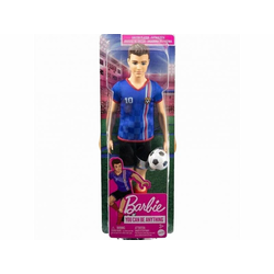 Barbie®: Ken lutka nogometaša z žogo - Mattel