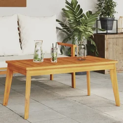 Vrtni blagovaonski stol 100 x 55 x 45 cm masivno bagremovo drvo