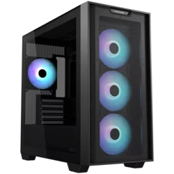 ASUS A21 PLUS TG ARGB crno micro-ATX kućište