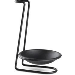 Držač za četku za suđe ARNT O11xV18cm crna nerđ. čelik