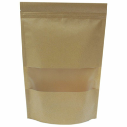 Kraft Window Bag 12x20 cm