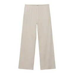 Pull&Bear Hlače ecru