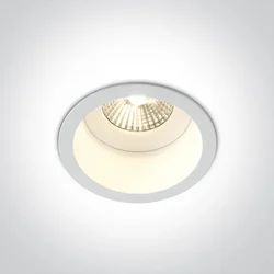 UGRADBENA SVJETILJKA LED/7W/500lm/3000K/36°/700mA BIJELA