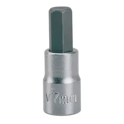Ključ nasadni imbus, prihvat 1/4 187/2HX 7mm UNIOR