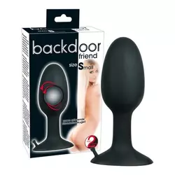 You2 Toys Analna kupa Backdoor Friend Smal, 8cm, Crna