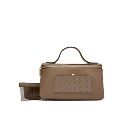 Kozmetični kovček Calvin Klein Emblem Aop Beauty Case Giftset LV04F1102G Rjava