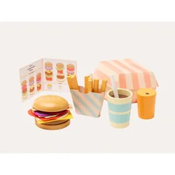 Kid's Concept – Leseni set za hamburger