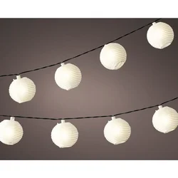 Lumineo solarne kugle u nizu, bele 894801