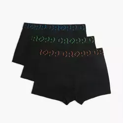 Cropp - Pakovanje od 3 para bokserica basic - CRNO