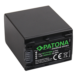 Baterija NP-FV100 za Sony DCR-HC16E/FDR-AX100E/HDR-XR105E, 3090 mAh