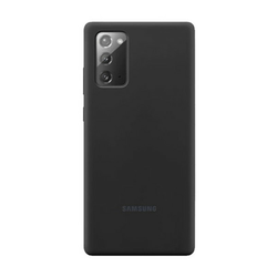 Original Samsung silikonska futrola Note 20 maska EF PN980 Crna Outlet