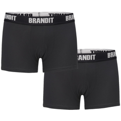 Moške boksarice (set 2 kosov) BRANDIT - 4501-black+black