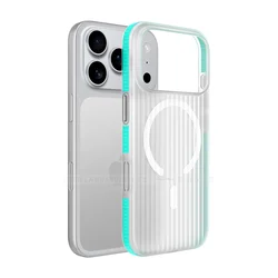 Xingqiu Maska za mobilni telefon iPhone 17 Pro Max, Belo-plava