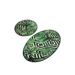 Lessentiel Maison Set 2 prostirke Tropic, Crno Bele