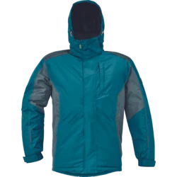 Cerva DAYBORO parka petrolej modra 4XL