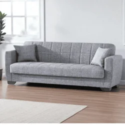 Sivi trosjed ECCO 208 cm – udobnost i savremeni stil