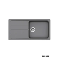 Schock Granitna ugradna sudopera Formhaus D100L, 100x50cm, Bela